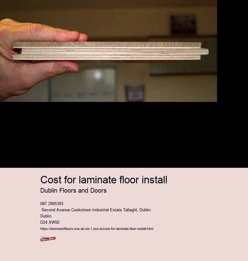 cost for laminate floor install