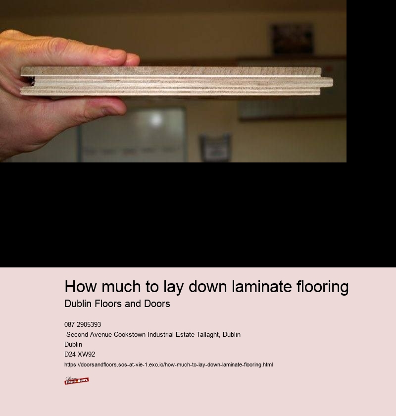 how much to lay down laminate flooring