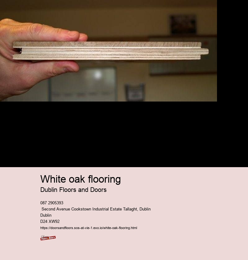 white oak flooring
