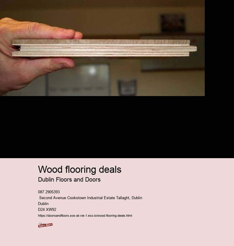 wood flooring deals